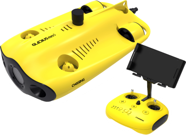 Chasing Gladius Mini S (200 meter) undervandsdrone og udrone